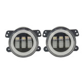 چراغ مه شکن خودرو کلاو مدل تایگر دیلایت دار بسته دو عددی
